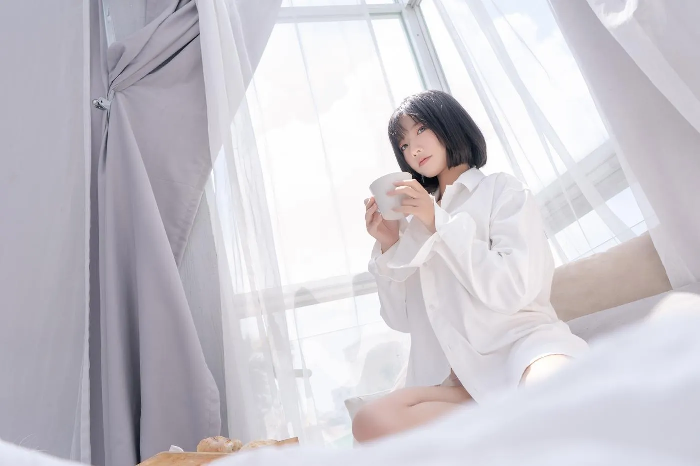Messie Huang – NO.08 Boyfriends shirt [26P]插图9